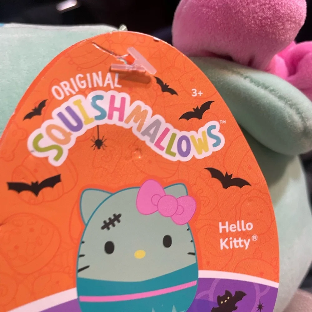 Squishmallows Hello Kitty and Friends 8 Inch Franken Halloween Plush